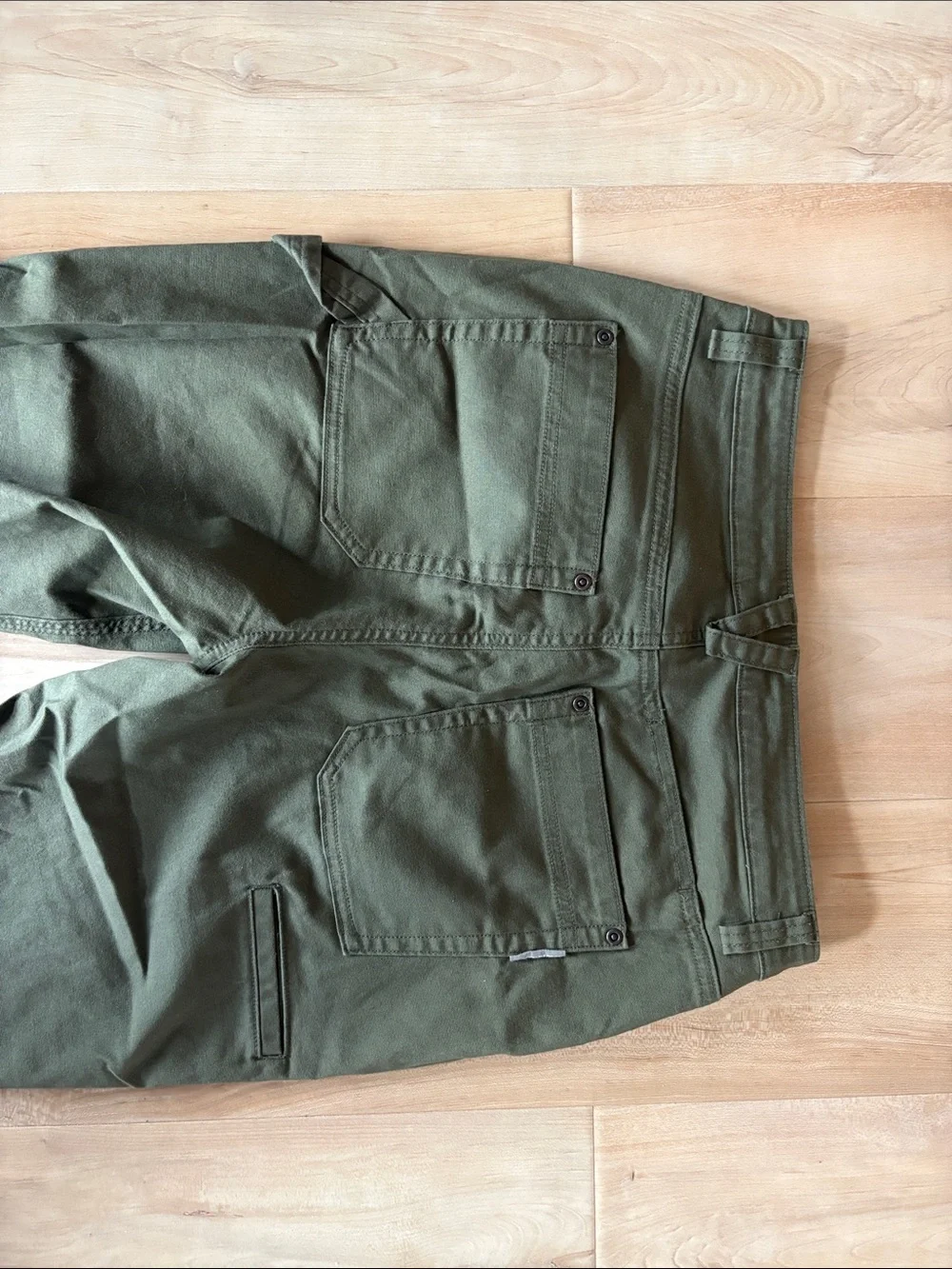 Duluth Olive Green Utility Pants - Picture 5 of 6